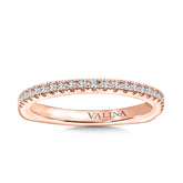 Straight Diamond Wedding Band